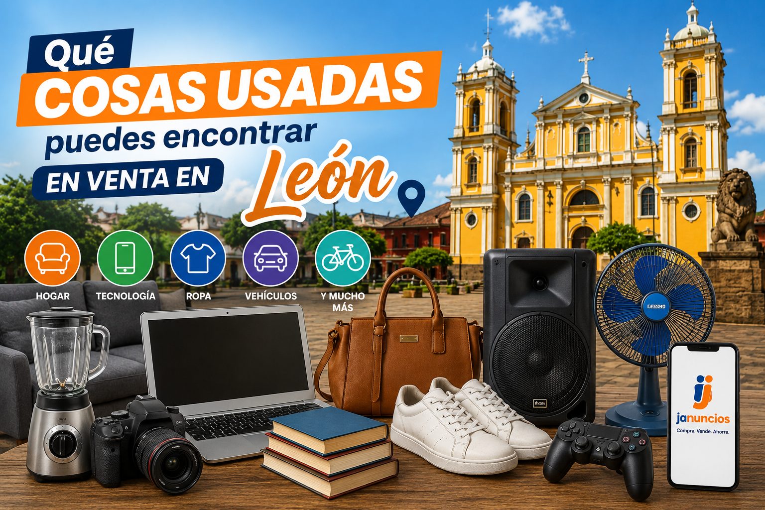 Qué cosas usadas puedes encontrar en venta en León